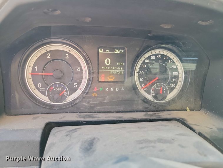 image for item EA2639 2016 RAM 5500 chipper truck