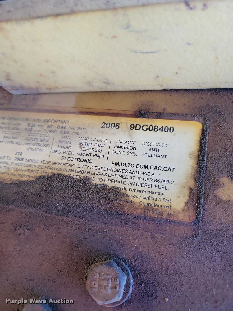 image for item EA2641 2007 Sterling LT8500 dump flatbed truck