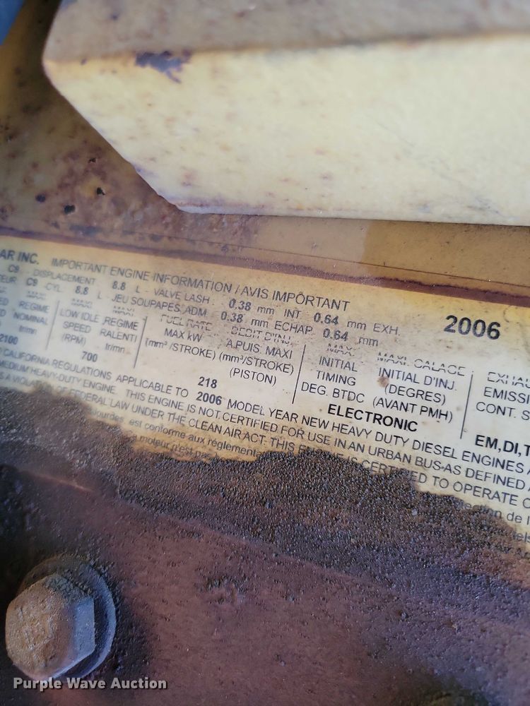 image for item EA2641 2007 Sterling LT8500 dump flatbed truck