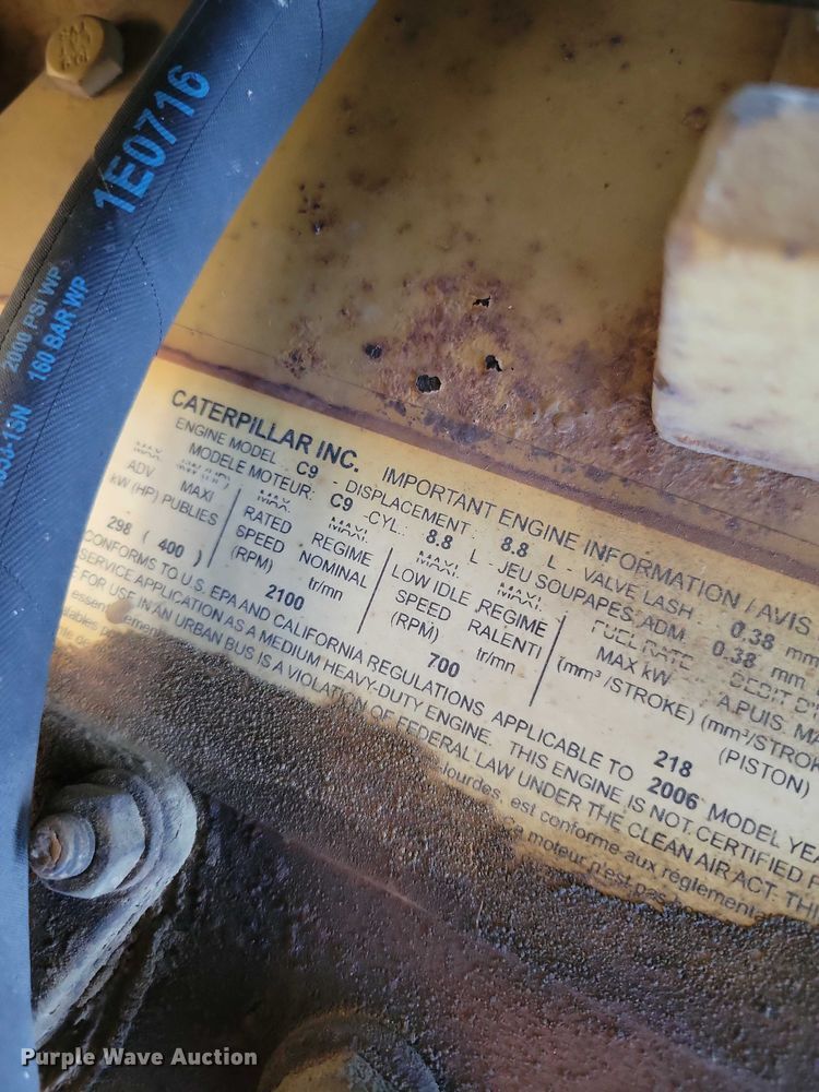 image for item EA2641 2007 Sterling LT8500 dump flatbed truck