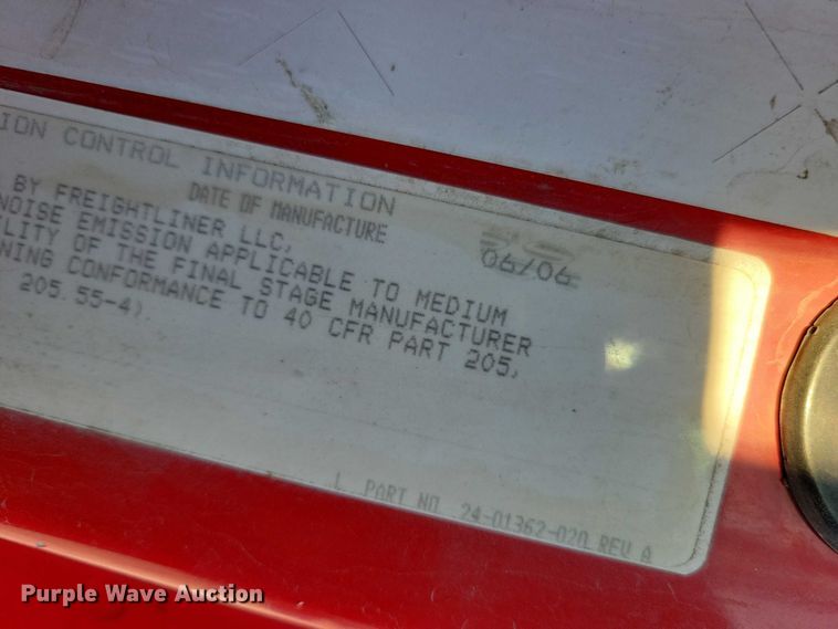 image for item EA2641 2007 Sterling LT8500 dump flatbed truck