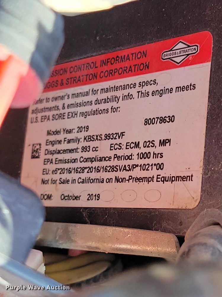 image for item EA2643 Barreto stump grinder