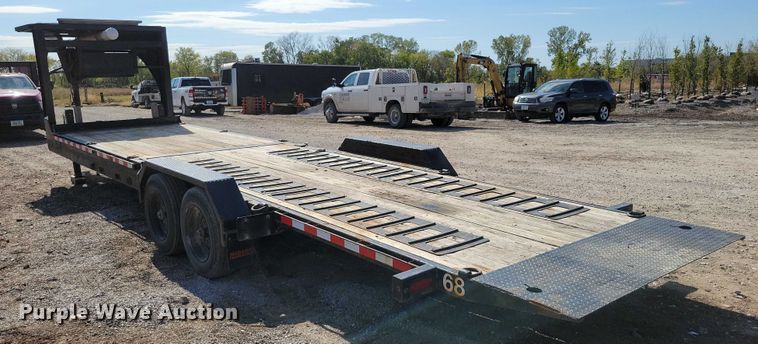 image for item EA2644 2019 Midsota tilt deck equipment trailer