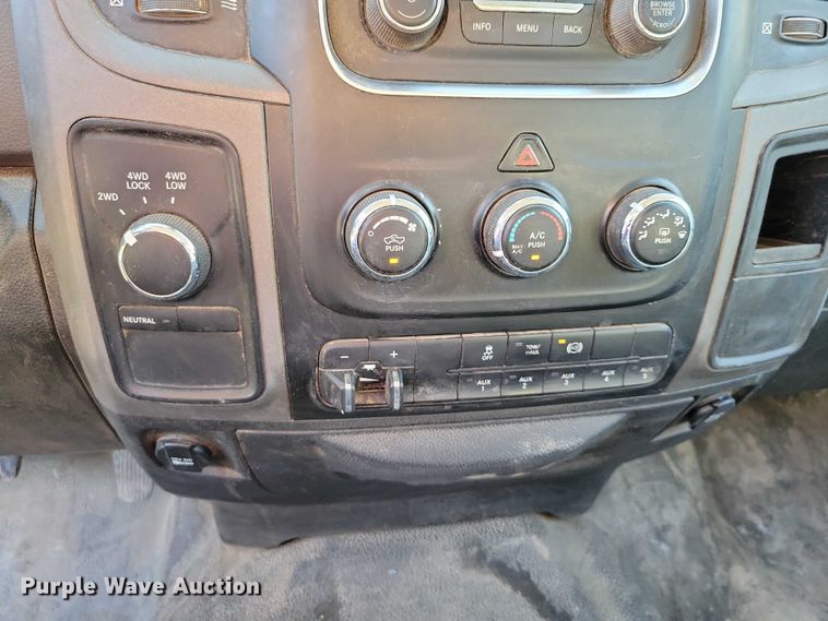 image for item EA2646 2017 RAM 5500 Crew Cab flatbed truck