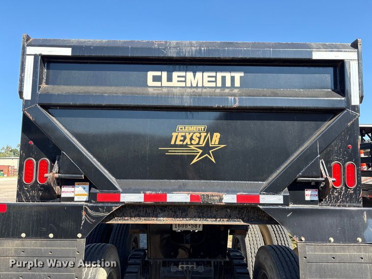 image for item EA6993 2020 Clement Texstar TEXSTAR3226 end dump trailer