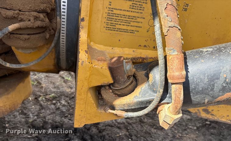 image for item EA7555 2012 Caterpillar 730 articulated haul truck