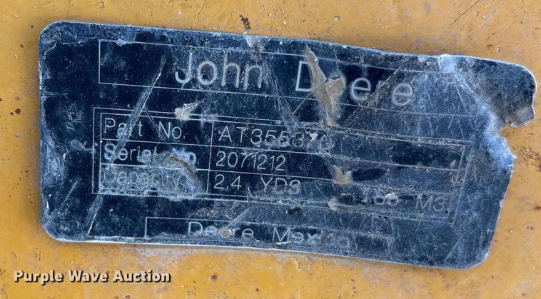 image for item EA7565 2017 John Deere 655K track loader