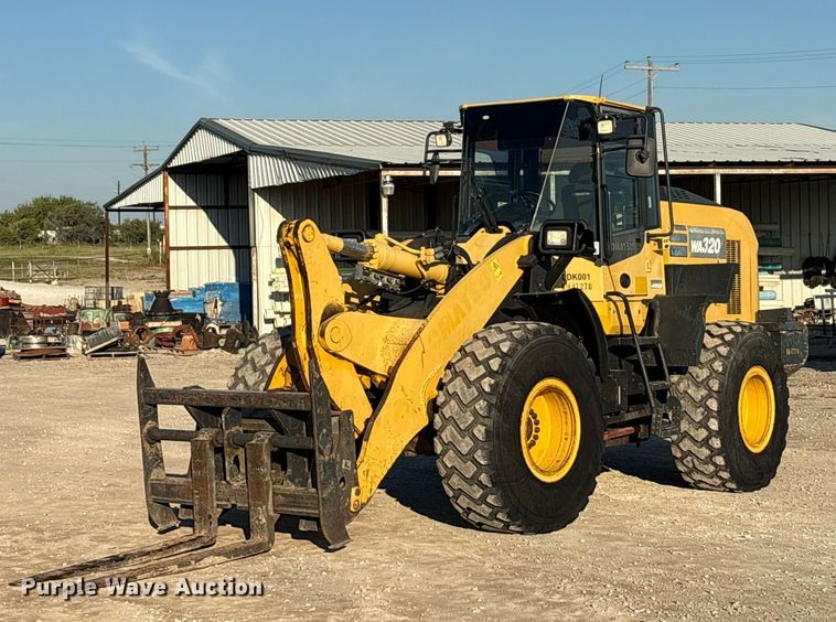 CARGADOR FRONTAL 2017 KOMATSU WA3208