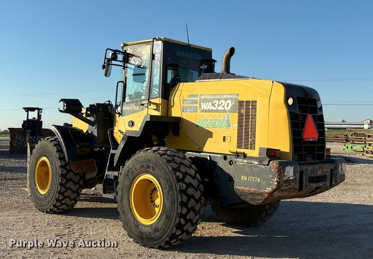image for item EA7566 2017 Komatsu WA320-8 wheel loader
