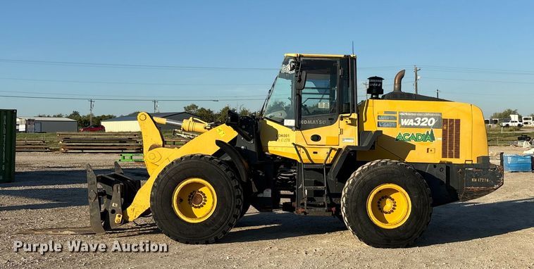 image for item EA7566 2017 Komatsu WA320-8 wheel loader