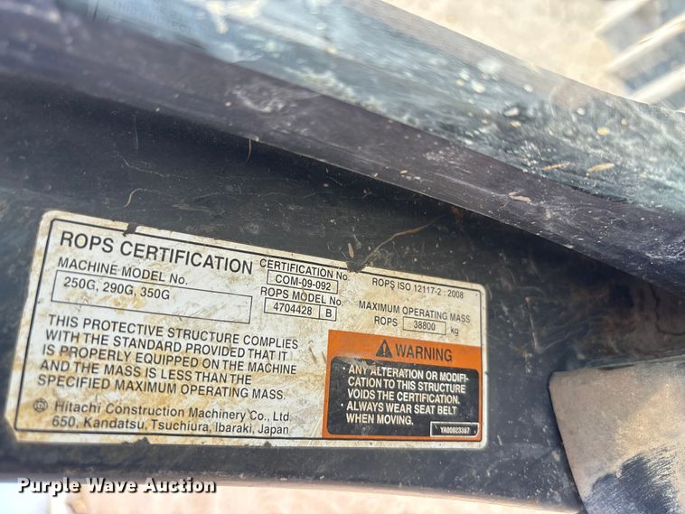 image for item EA7568 2017 John Deere 350G LC excavator