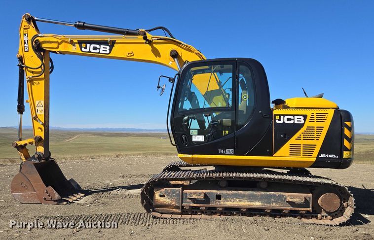 image for item EB1061 2014 JCB JS145LC excavator