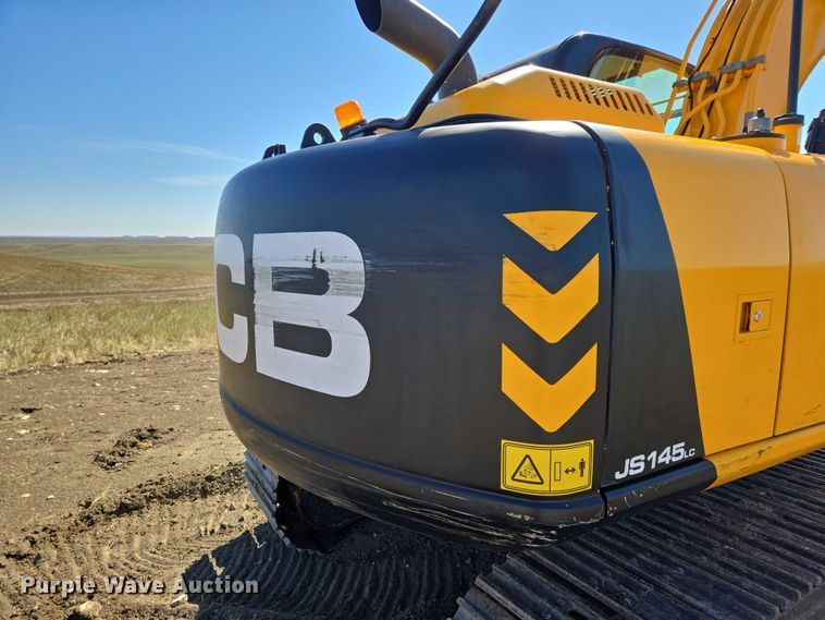 image for item EB1061 2014 JCB JS145LC excavator