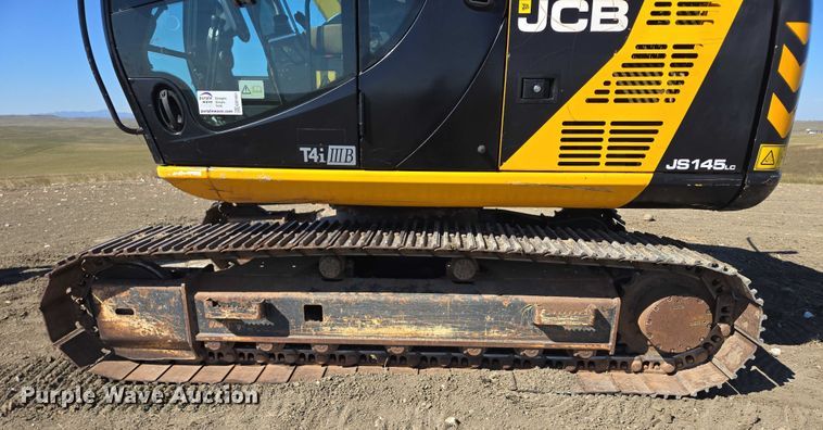 image for item EB1061 2014 JCB JS145LC excavator