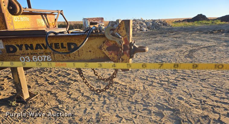 image for item EB1111 1995 Dynaweld tilt deck equipment trailer