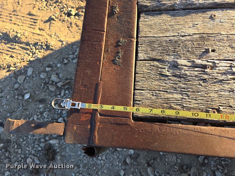 image for item EB1111 1995 Dynaweld tilt deck equipment trailer