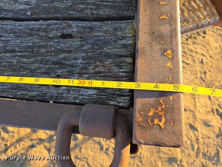 image for item EB1111 1995 Dynaweld tilt deck equipment trailer