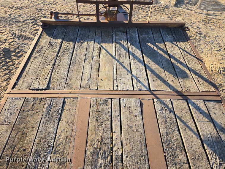 image for item EB1111 1995 Dynaweld tilt deck equipment trailer