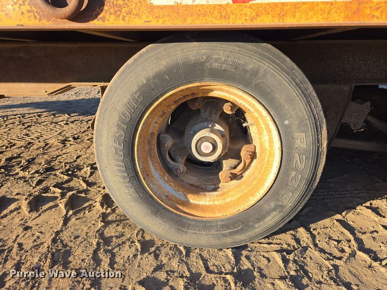 image for item EB1111 1995 Dynaweld tilt deck equipment trailer