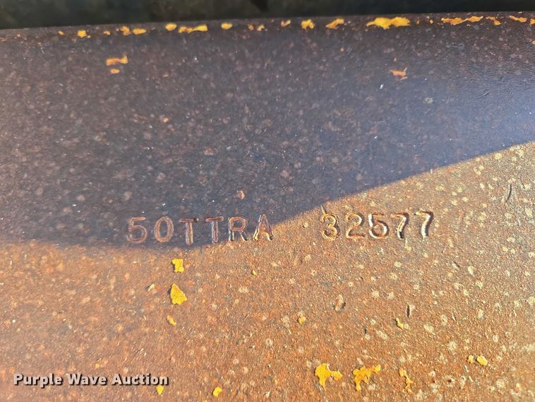 image for item EB1111 1995 Dynaweld tilt deck equipment trailer