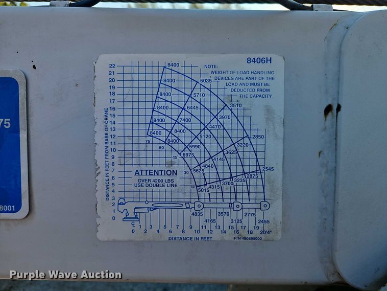 image for item EB8361 2016 Kenworth T3 Series utility / service truck