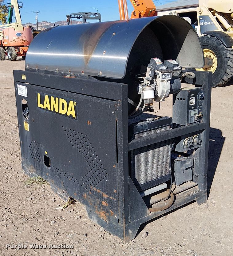 image for item EC1214 Landa SLX10-25824E hot pressure washer