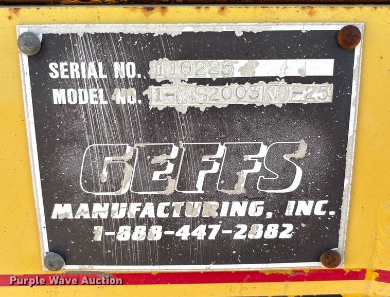 image for item EC8036 2011 GEFFS 1-MS20038KO-25 broom