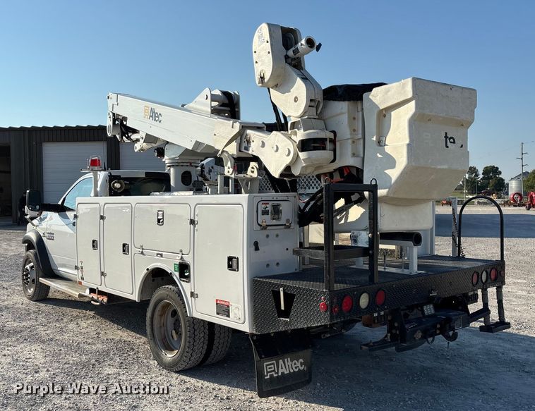 image for item ED2265 2015 RAM 5500 bucket truck