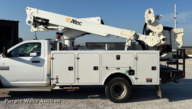 image for item ED2265 2015 RAM 5500 bucket truck