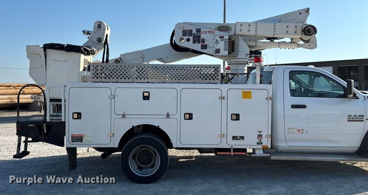 image for item ED2265 2015 RAM 5500 bucket truck