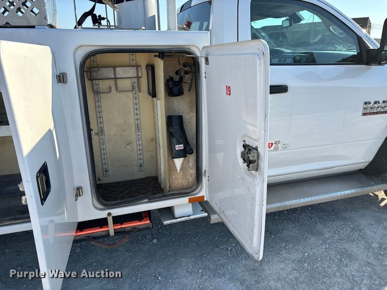 image for item ED2265 2015 RAM 5500 bucket truck