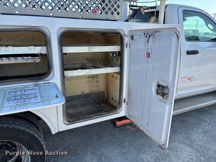 image for item ED2265 2015 RAM 5500 bucket truck