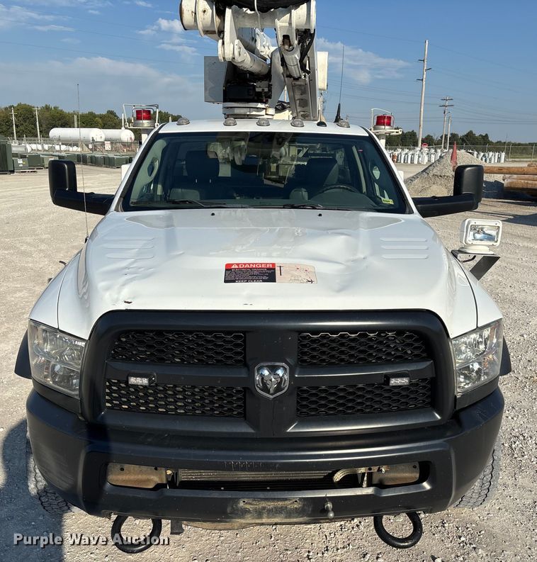 image for item ED2265 2015 RAM 5500 bucket truck