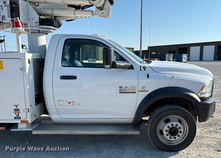 image for item ED2265 2015 RAM 5500 bucket truck