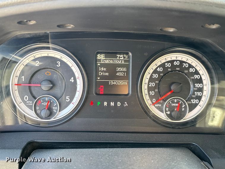 image for item ED2265 2015 RAM 5500 bucket truck