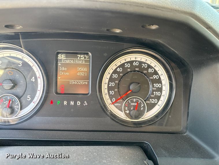 image for item ED2265 2015 RAM 5500 bucket truck