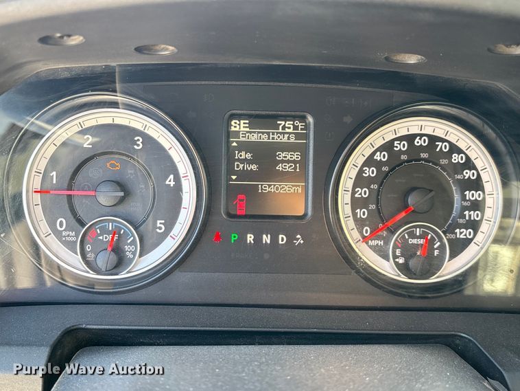 image for item ED2265 2015 RAM 5500 bucket truck