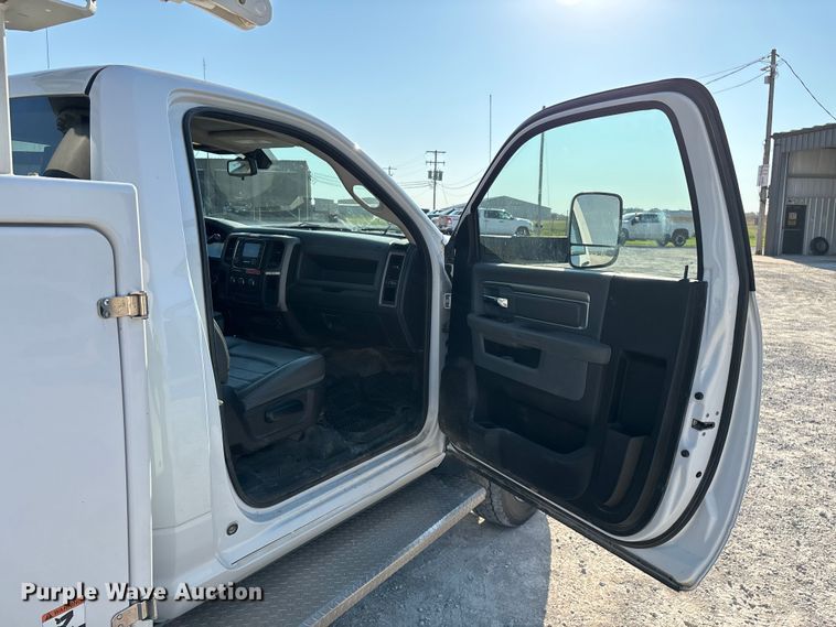 image for item ED2265 2015 RAM 5500 bucket truck
