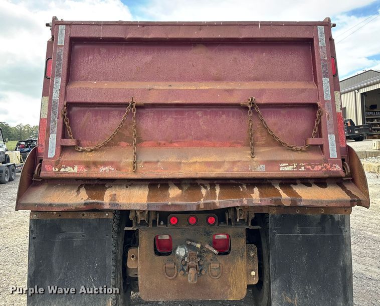 image for item ED2274 2008 Mack Granite dump truck