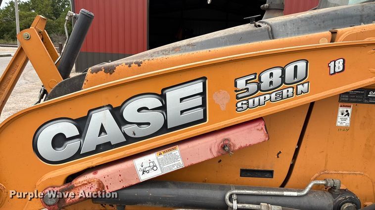 image for item ED2275 2015 Case 580 Super N backhoe