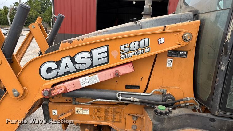 image for item ED2275 2015 Case 580 Super N backhoe