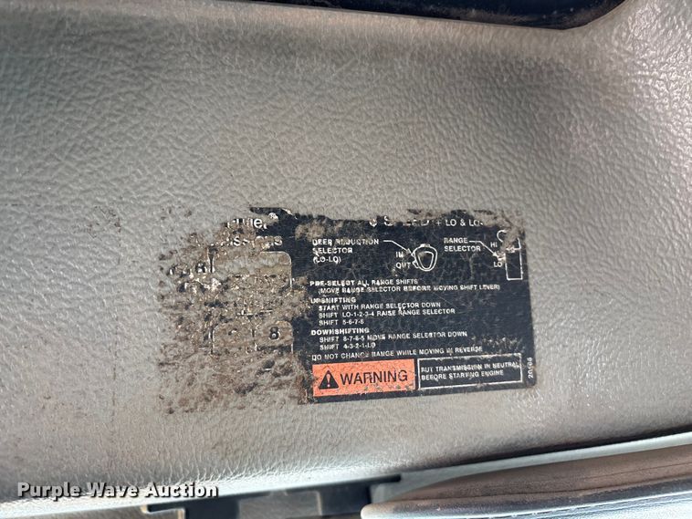 image for item ED2276 2001 Mack RD dump truck