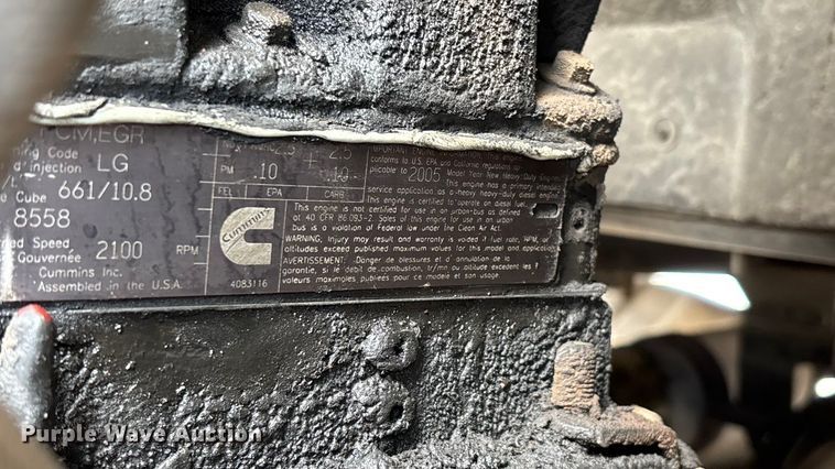 image for item ED2277 2006 International 5500i dump truck