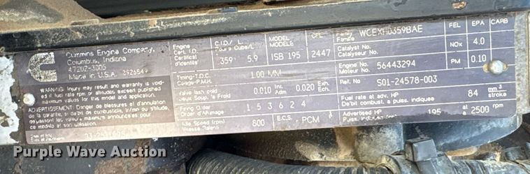 image for item ED5867 1998 Freightliner FL70 water truck