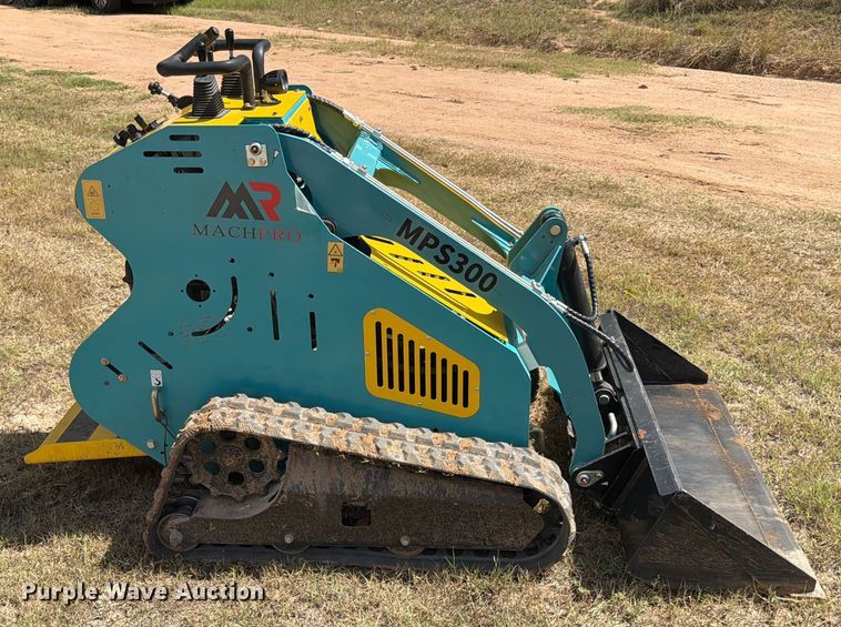 MINI CARGADOR SOBRE ORUGAS COMPACTO 2024 MACHPRO MPS30