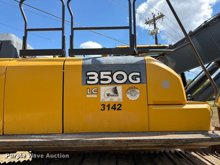 image for item ED5934 2018 John Deere 350G excavator