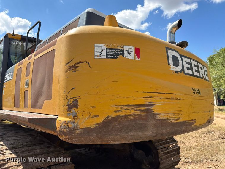 image for item ED5934 2018 John Deere 350G excavator