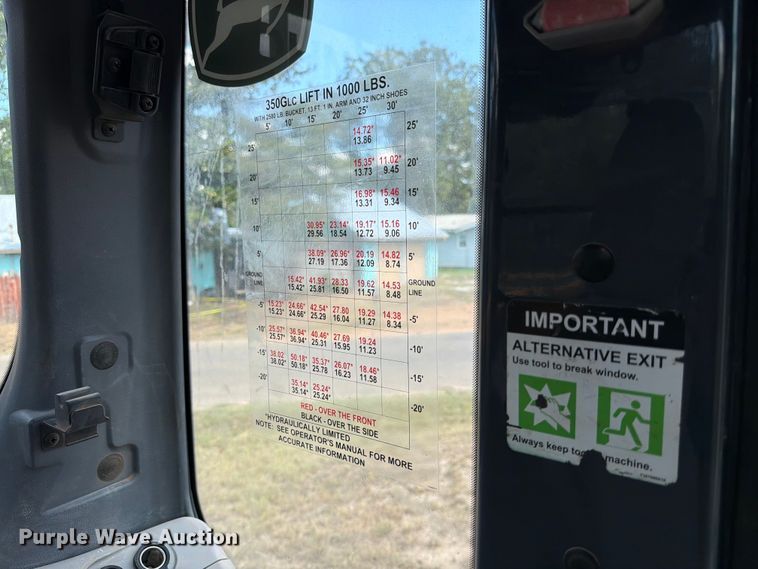 image for item ED5934 2018 John Deere 350G excavator