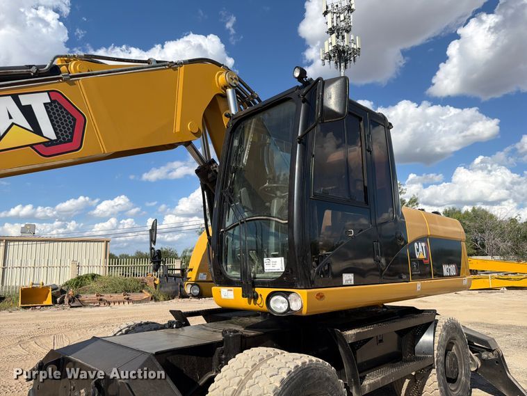 image for item ED5963 2011 Caterpillar M318D wheeled excavator