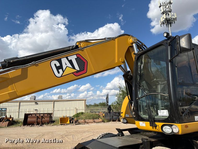 image for item ED5963 2011 Caterpillar M318D wheeled excavator